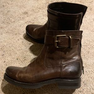 Frye Leather Ankle Boots